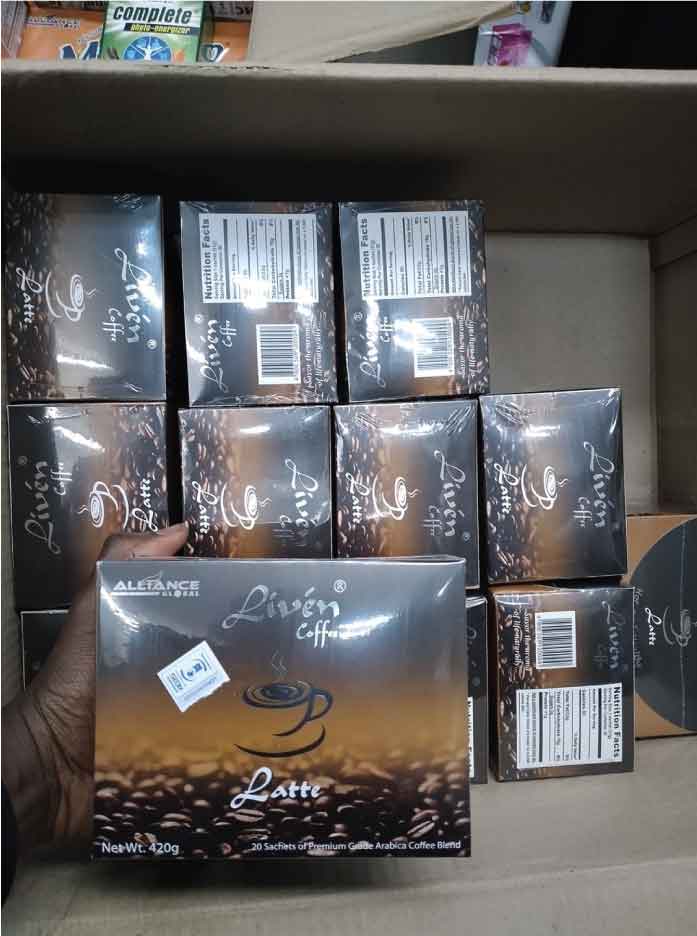 Click to view full screen Liven Alkaline Coffee - Latte photo review