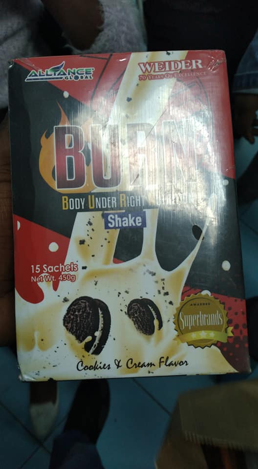Click to view full screen BURN Meal Replacement Shake photo review