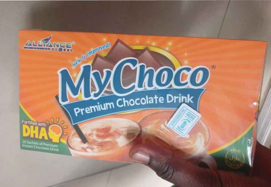 Click to view full screen MyChoco Alkaline Chocolate Drink photo review